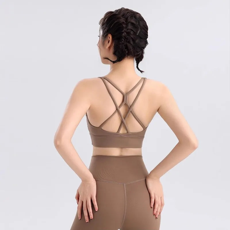 2pcs Women Seamless Yoga Set Sport Suit Gymwear Workout Clothes Gym Crop Top High Waist Legging Fitness Bra Set Sports Suits